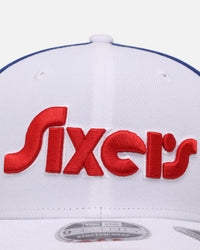 New Era Philadelphia 76ers 'NBA City Edition 2024' 9SEVENTY Snapback Med Blue