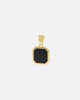 House Of Auric Alexander Onyx Pendant 18k Gold Vermeil