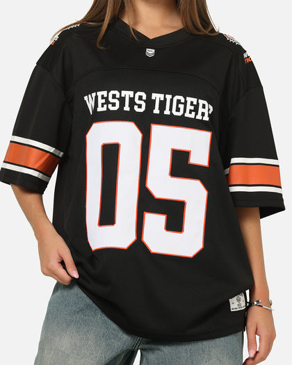 Bleacher Athletic Wests Tigers NRL Gridiron Mesh Jersey Official Team Color