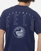 Bleacher Athletic Parramatta Eels NRL Attrition Washed T-Shirt Blue