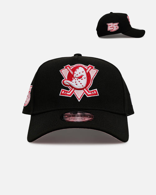 New Era Anaheim Ducks 'Black And Pink' 9FORTY A-Frame Snapback Black/Pink
