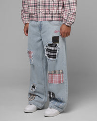 Loiter Patchwork Jeans Denim