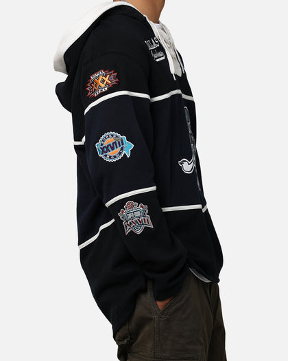 47 Brand Dallas Cowboys Super Bowl Gridiron Lacer Hoodie Jet Black