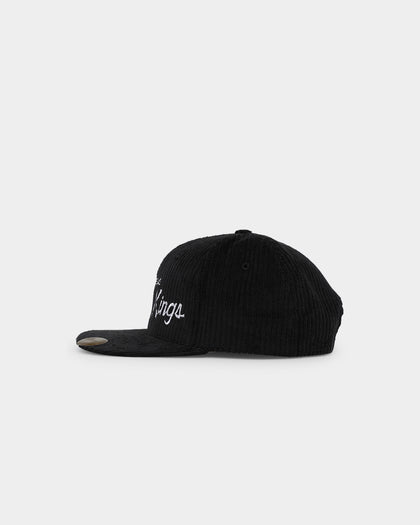 Hood X Culture Kings Las Vegas Collab Original Corduroy Snapback Black