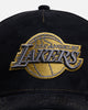 New Era Los Angeles Lakers 'Statement Suede 10 Year Anniversary' 9FORTY A-Frame Snapback Black Suede
