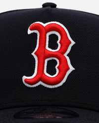 New Era Boston Red Sox 'On Field' 9FORTY A-Frame Snapback Official Team Color
