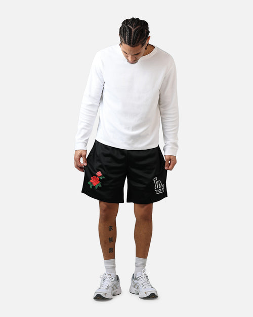New Era Los Angeles Dodgers Rose Shorts Black