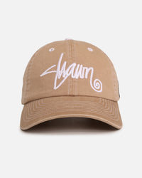 S Double Shawn Script Strapback Sand