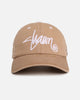 S Double Shawn Script Strapback Sand