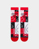 Stance X NBA Chicago Bulls Zone Crew Socks Red