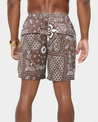 Carré Bandana Ultra LP Shorts Dark Brown