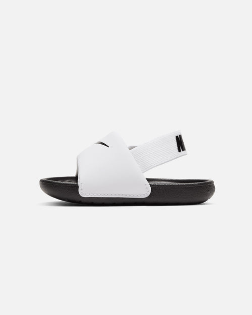 Nike Kids' Infant Kawa Slide White/Black