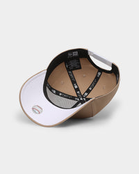 New Era Chicago White Sox 9FORTY A-Frame Seasonal Snapback Moss Tumbleweed/White