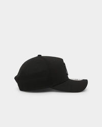 New Era New York Yankees 'Metal Badge' 9FORTY A-Frame Snapback Black/Black