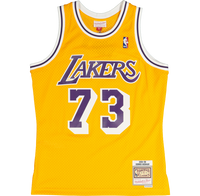Mitchell & Ness Los Angeles Lakers Dennis Rodman #73 '98 -'99 Home Jersey Gold