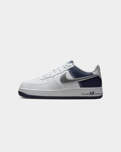 Nike Kids' Air Force 1 LV8 (GS) White/Metallic