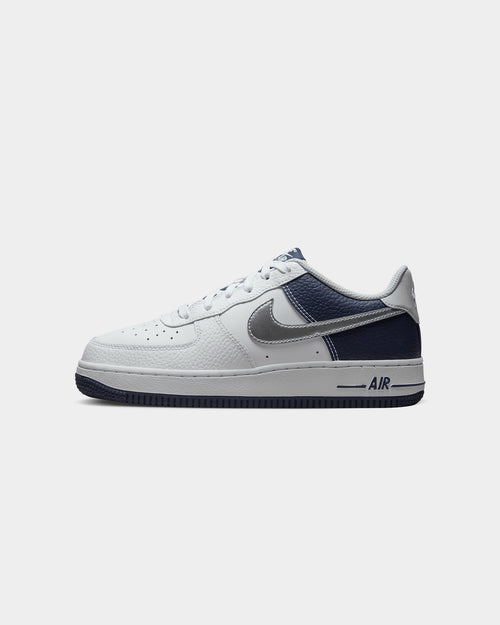 Nike Kids' Air Force 1 LV8 (GS) White/Metallic