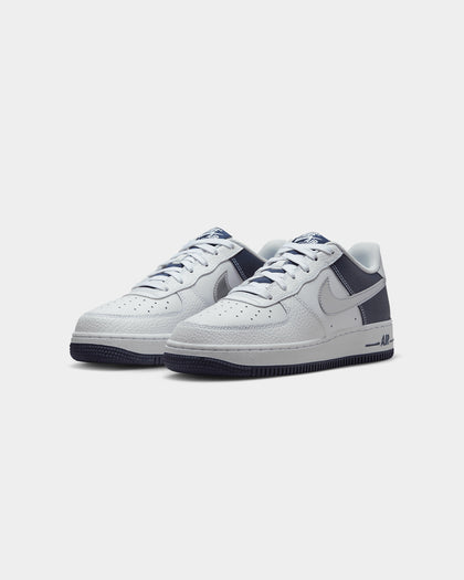 Nike Kids' Air Force 1 LV8 (GS) White/Metallic