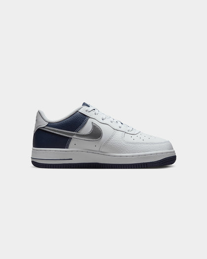 Nike Kids' Air Force 1 LV8 (GS) White/Metallic