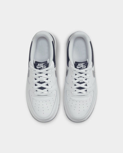 Nike Kids' Air Force 1 LV8 (GS) White/Metallic