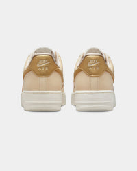 Nike Women's Air Force 1 '07 Ess Trnd "Gold Swoosh" Sanddrift/Metallic
