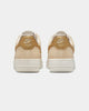 Nike Women's Air Force 1 '07 Ess Trnd "Gold Swoosh" Sanddrift/Metallic