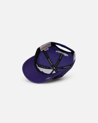 Mitchell & Ness Los Angeles Lakers 'Nylon Hardwood Classics Logo' Deadstock Snapback Original Team Colours