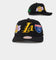 Mitchell & Ness Los Angeles Lakers 'Highway' Pro Crown Snapback Black