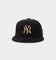 New Era New York Yankees 'Black Tan Suede' 59FIFTY Fitted Black/Tan