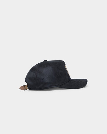 New Era San Diego Padres 'Black/Tan Suede' 9FORTY K-Frame Strapback