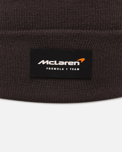 New Era X Mclaren Essential Cuff Knit Beanie Dark Grey