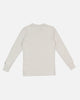 Jordan Kids' Major League Jordan Script Long Sleeve T-Shirt Pure Platinum Heather Grey