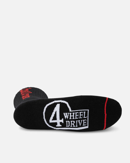 Huf X Toyota Land Cruiser Crew Socks Black