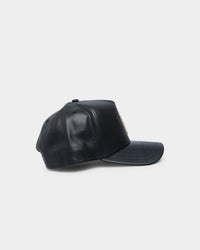 New Era Pittsburgh Pirates "Black Tan PU Leather" 9FORTY K-Frame Snapback Black/Tan
