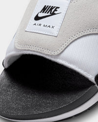 Nike Air Max 1 Slides White/Black/Light Neutral Grey