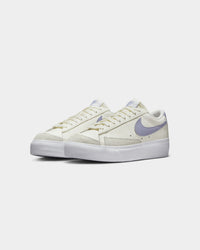 Nike Women's Blazer Low Platform Sail/Indigo Haze