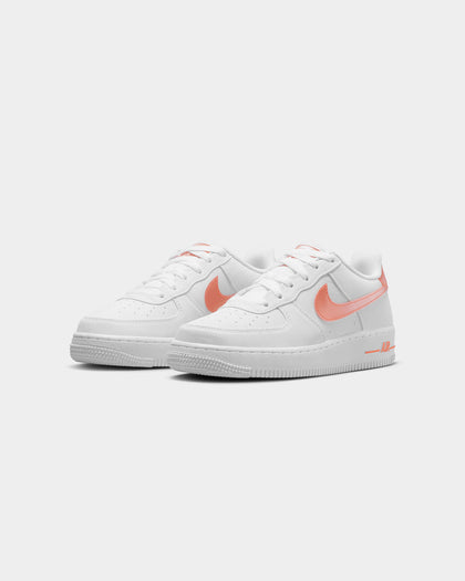 Nike Kids' Air Force 1 Next Nature (GS) White/Safety Orange