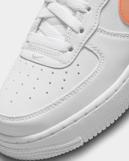 Nike Kids' Air Force 1 Next Nature (GS) White/Safety Orange