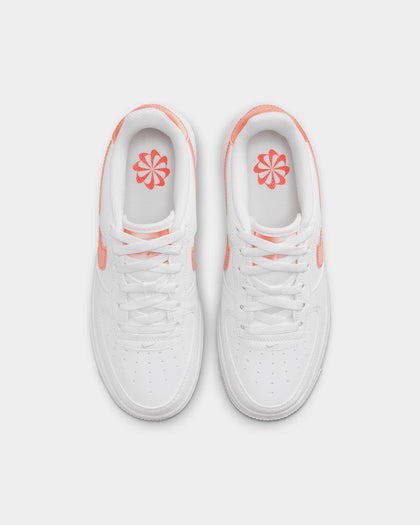 Nike Kids' Air Force 1 Next Nature (GS) White/Safety Orange