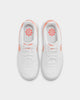 Nike Kids' Air Force 1 Next Nature (GS) White/Safety Orange