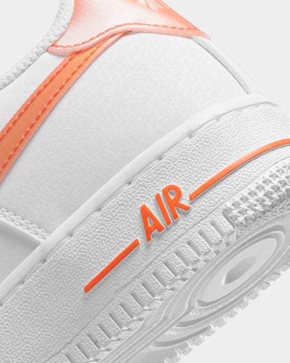 Nike Kids' Air Force 1 Next Nature (GS) White/Safety Orange