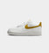 Nike Women's  Air Force 1 '07 SE "Bronzine" Summit White/Bronzine