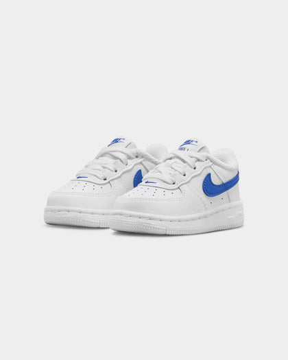 Nike Infants' Force 1 Low (TD) White/Hyper Royal