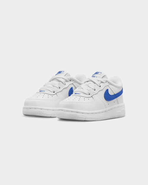 Nike Infants' Force 1 Low (TD) White/Hyper Royal