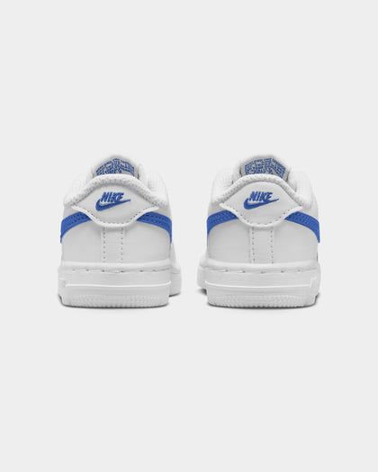 Nike Infants' Force 1 Low (TD) White/Hyper Royal