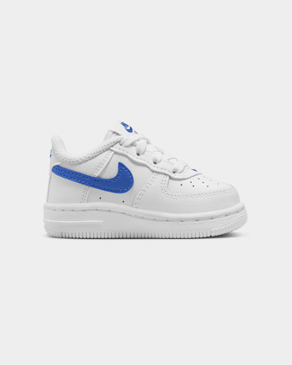 Nike Infants' Force 1 Low (TD) White/Hyper Royal
