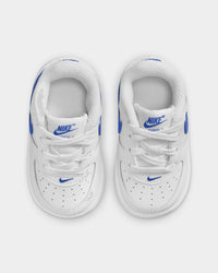 Nike Infants' Force 1 Low (TD) White/Hyper Royal