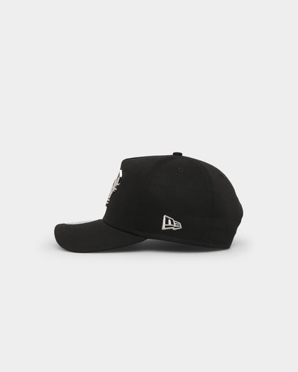New Era Chicago Bulls 'Metal Badge' 9FORTY K-Frame Snapback Black/Silver