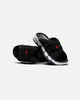 Nike Air More Uptempo Slides Black/White