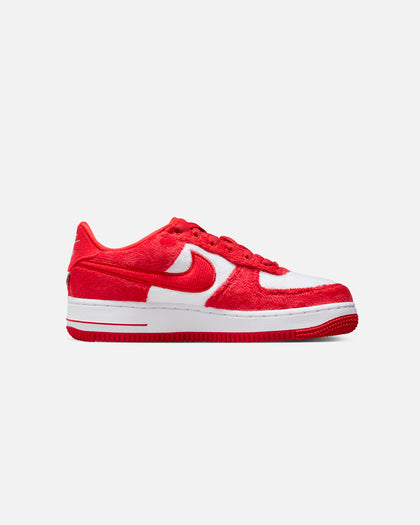 Nike Kids' Air Force 1 "Valentine's Day" (GS) Fire Red
